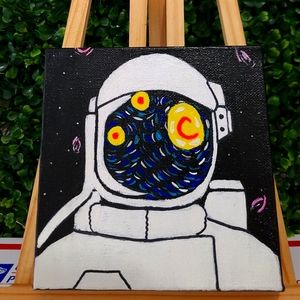 Astronaut- Starry Night